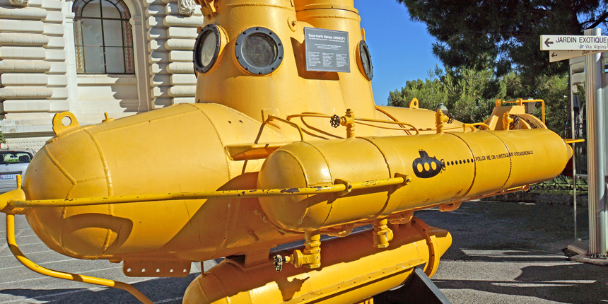Cousteau's submarine