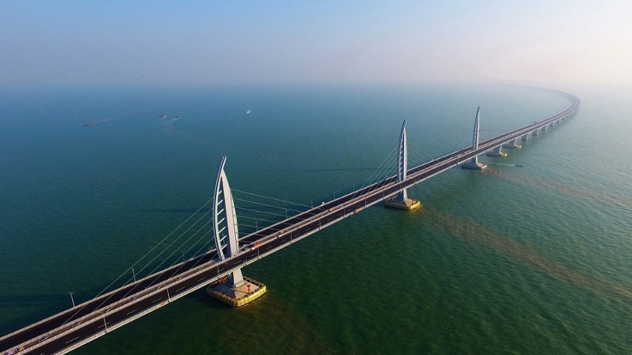 China Opens The World’s Longest Sea Bridge | Times Knowledge India