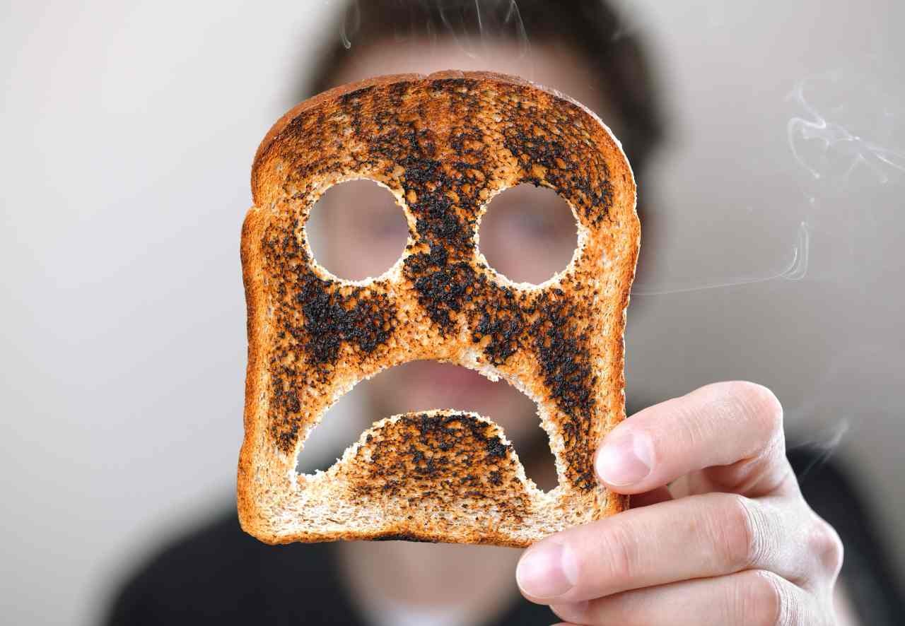 cyclist pedaling toast burn yputube